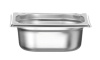 HENDI Konteineris GN 1/6, Kitchen Line, 1L, nerūdijantis plienas, 176x162x(H)65 mm 806623 | E-gastro
