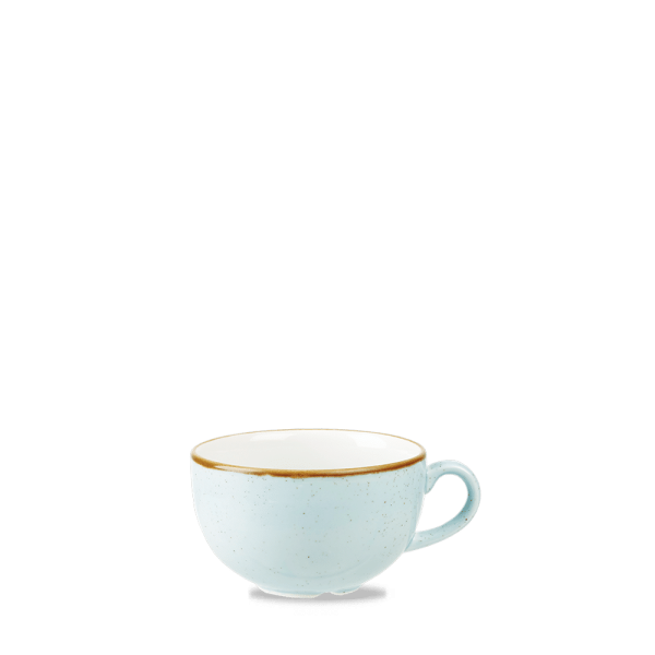 FINE DINE Cappuccino puodelis Duck Egg Blue, melsvas, 340 ml, 6 vnt. SDESCB281 | E-gastro