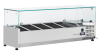 COOL HEAD Ingredientų vitrina VRX12/33, 5 x GN 1/4, 230V/160W, 335x440x1200 mm VRX 12/33 | E-gastro