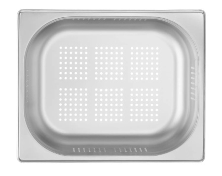 HENDI Perforuotas indas GN 1/2, Kitchen Line, 6,5L, 265x325x(H)100 mm 807330 | E-gastro