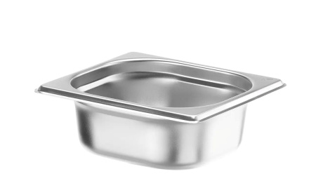 HENDI Konteineris GN 1/6, Budget Line, 1L, nerūdijantis plienas, 176x162x(H)65mm 800621 | E-gastro